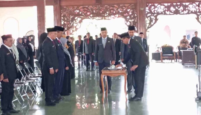 Lantik 85 Pejabat Administratordan Pengawas, Bupati Pamekasan Pastikan Kesesuaian Kompetensi